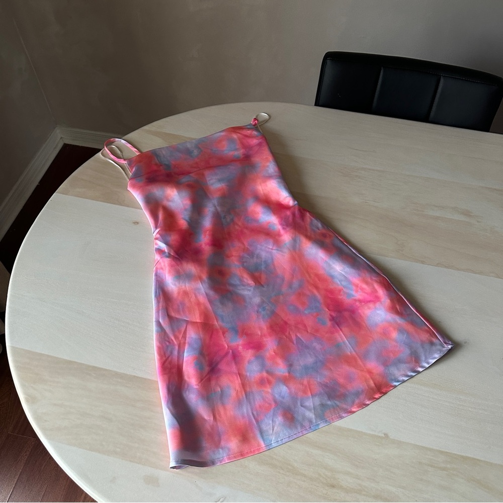 Simons summer satin dress